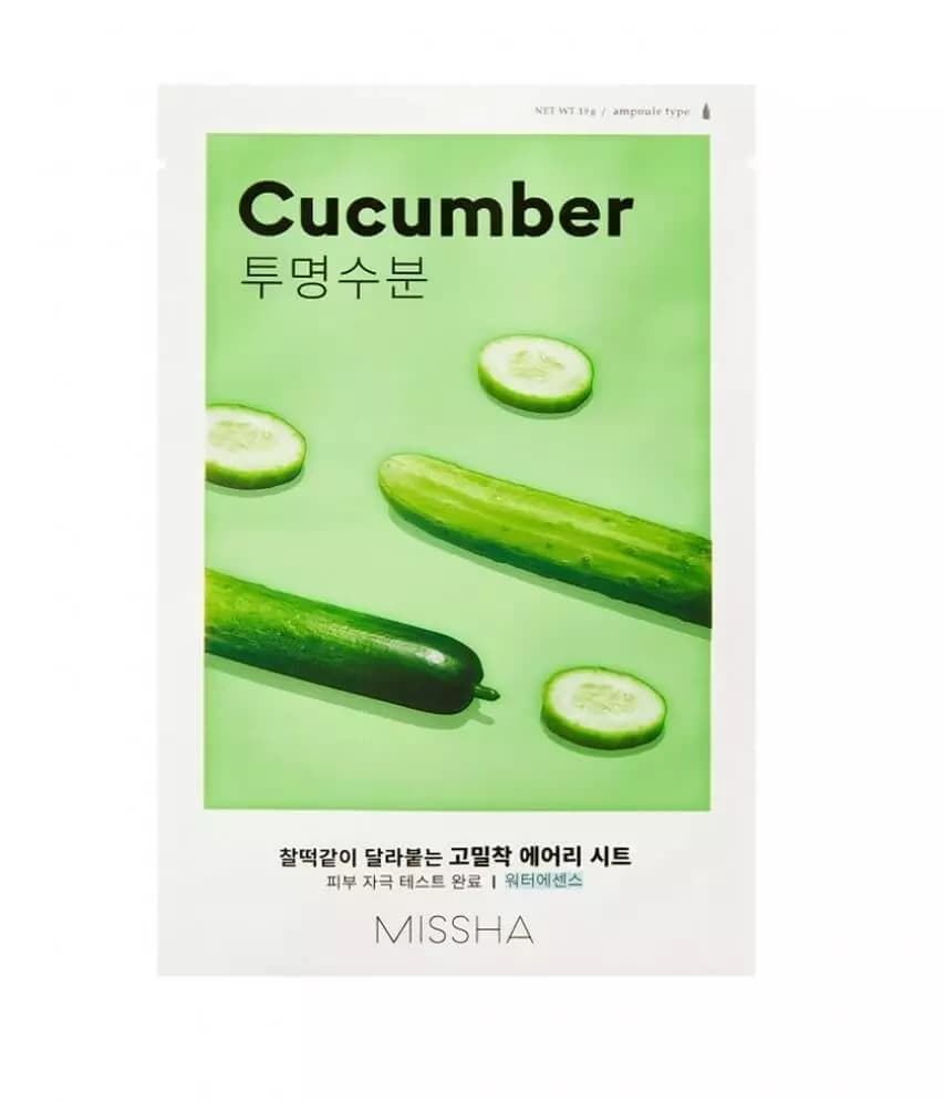 MISSHA Airy Fit Sheet Mask [Cucumber] 19g