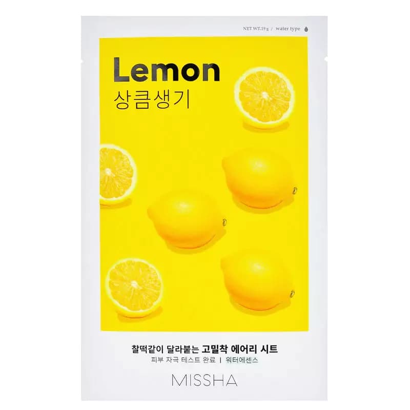 MISSHA Airy Fit Sheet Mask [Lemon] 19g