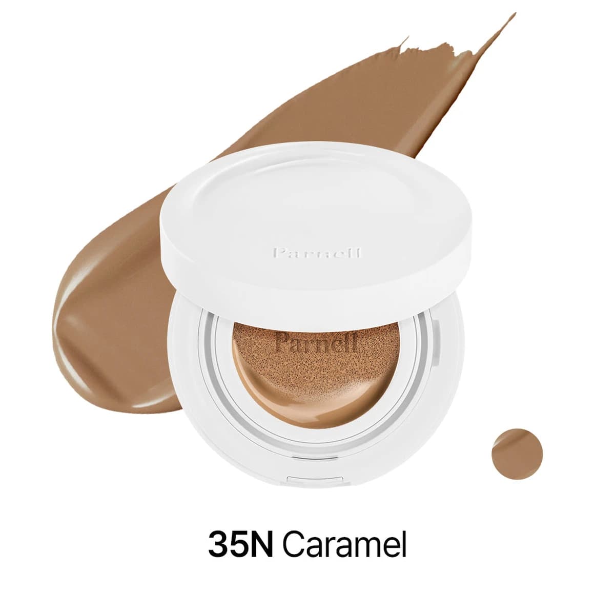 parnell BEST Cicamanu Serum Cushion - #35N Caramel - 15g