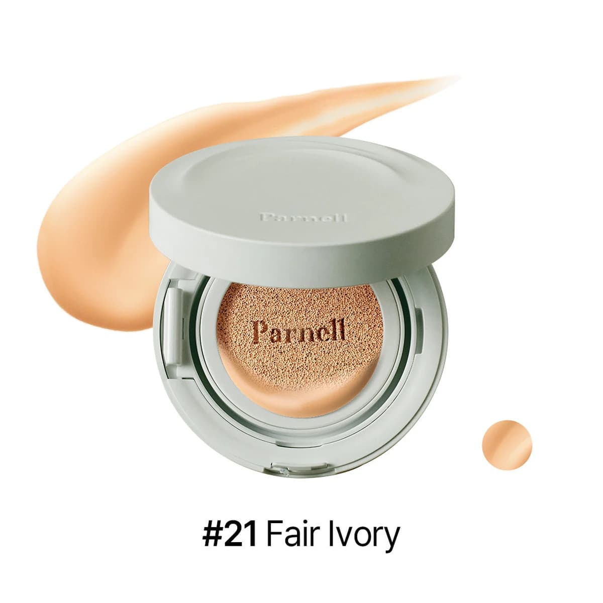 parnell BEST Cicamanu Serum In Matte Cushion - #21 FAIR IVORY - 15g