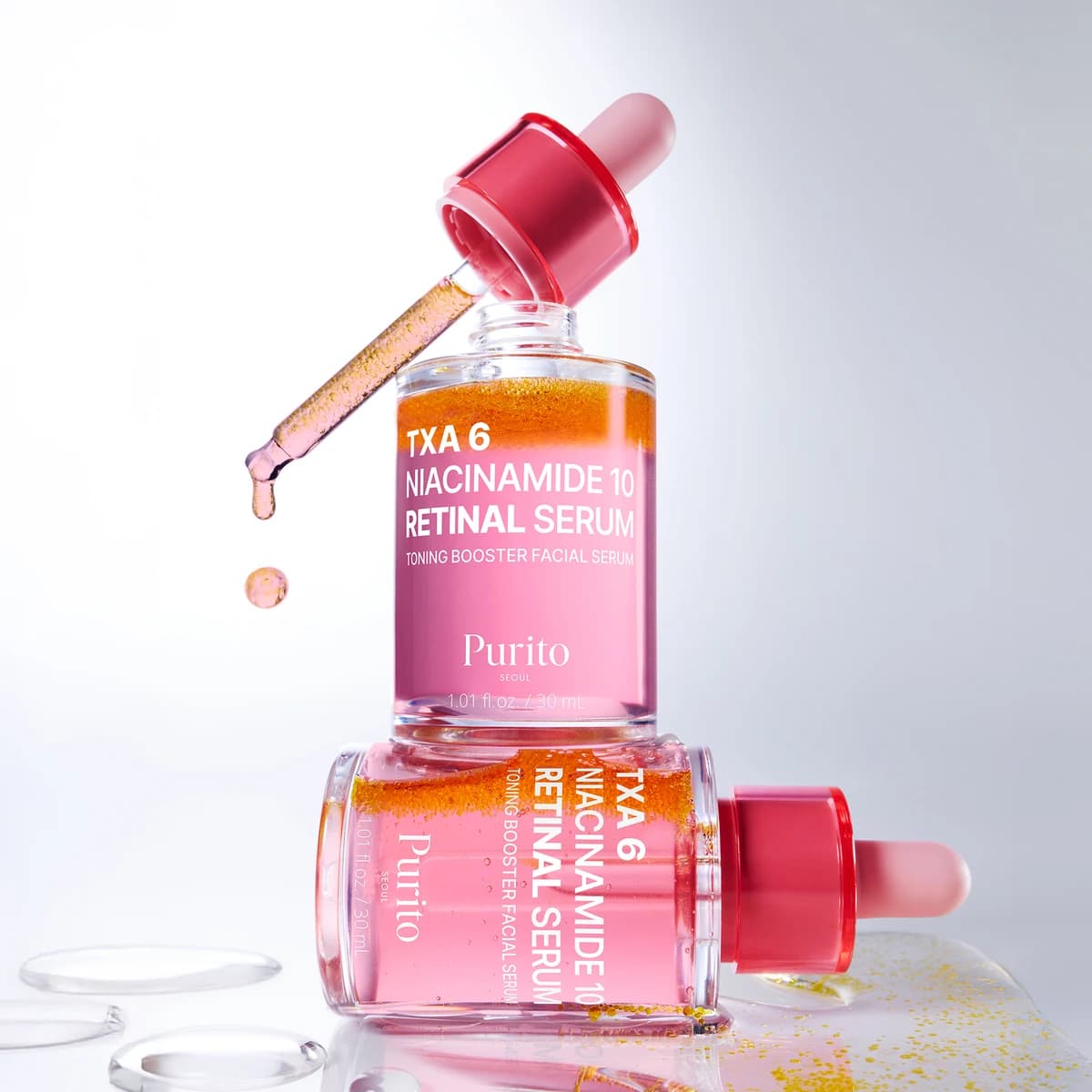 purito TXA 6 Niacinamide 10 Retinal Serum - 30mL