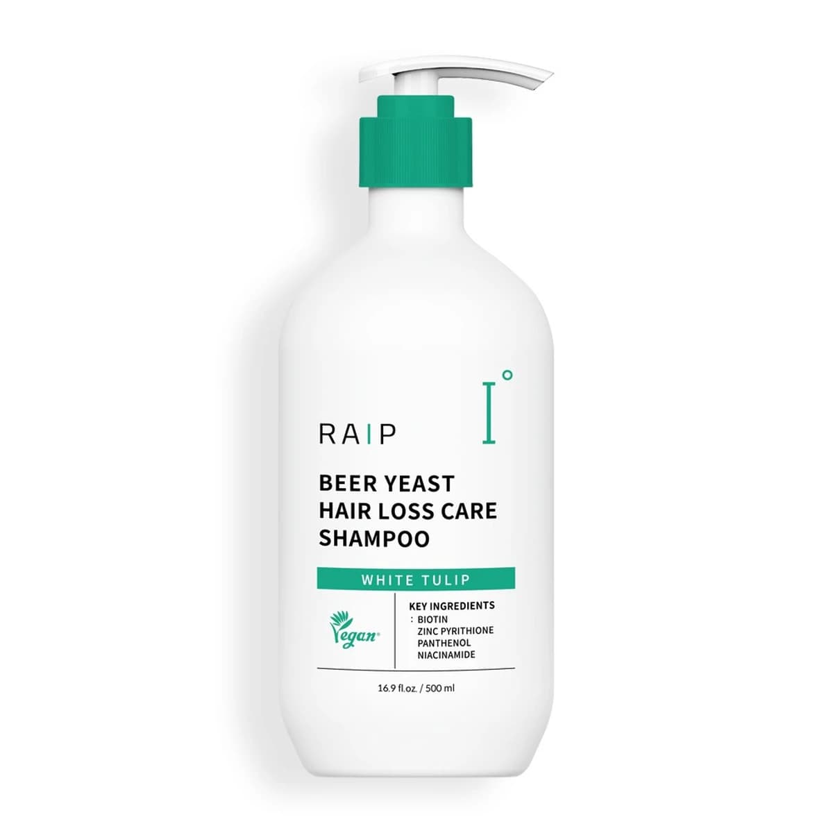 raip Beer Yeast Gentle Slightly Acidic Hair Loss Shampoo White Tulip 500ml