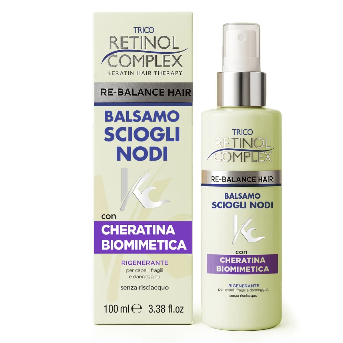 Retinol Complex BALSAMO SCIOGLI NODI CON CHERATINA BIOMIMETICA 100ml