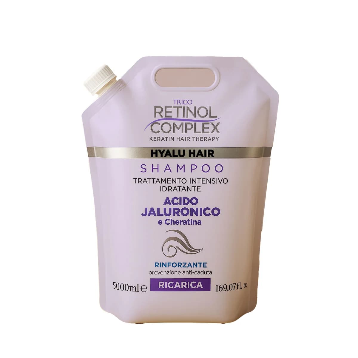 Retinol Complex RICARICA SHAMPOO ACIDO JALURONICO 5L