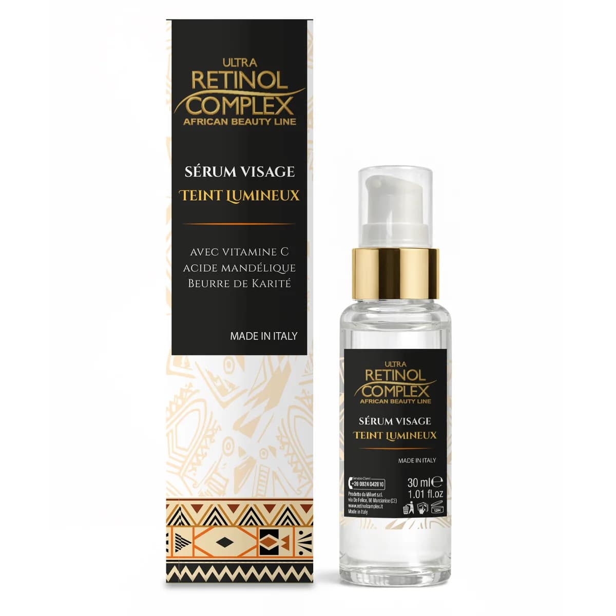 Retinol Complex SIERO ILLUMINANTE E DEPIGMENTANTE 30ml