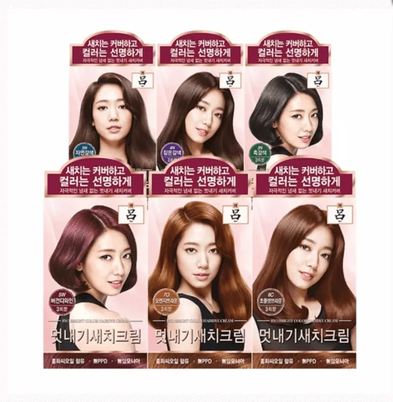Ryo Bright Color Hair dye Cream 5N