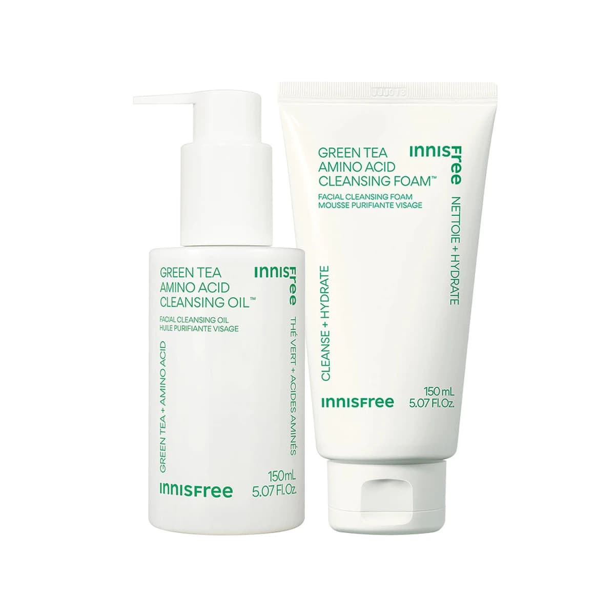 innisfree Fresh Start Double Cleansing Duo - 150mL