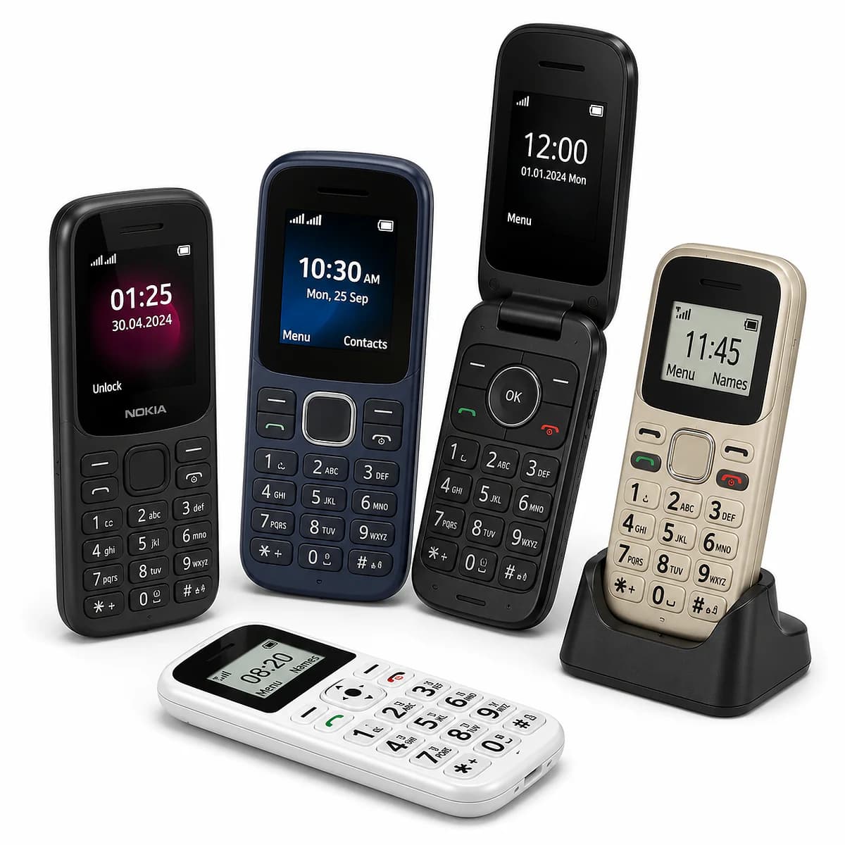 Feature Phones & Basic Phones