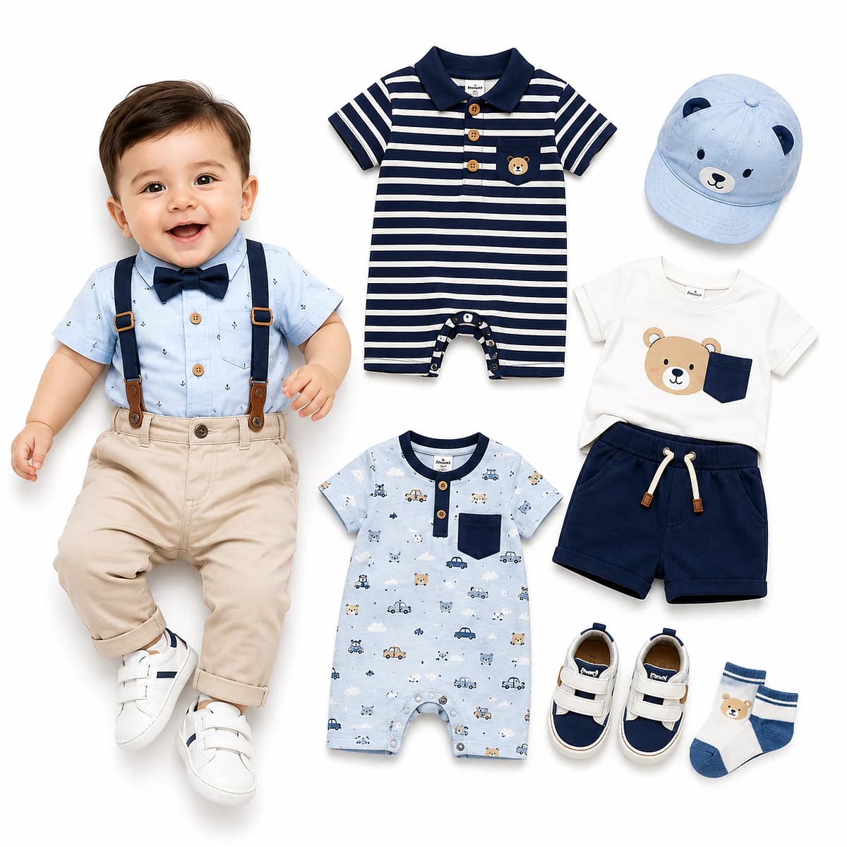 Baby Boys' Fashion (0-4 Years)