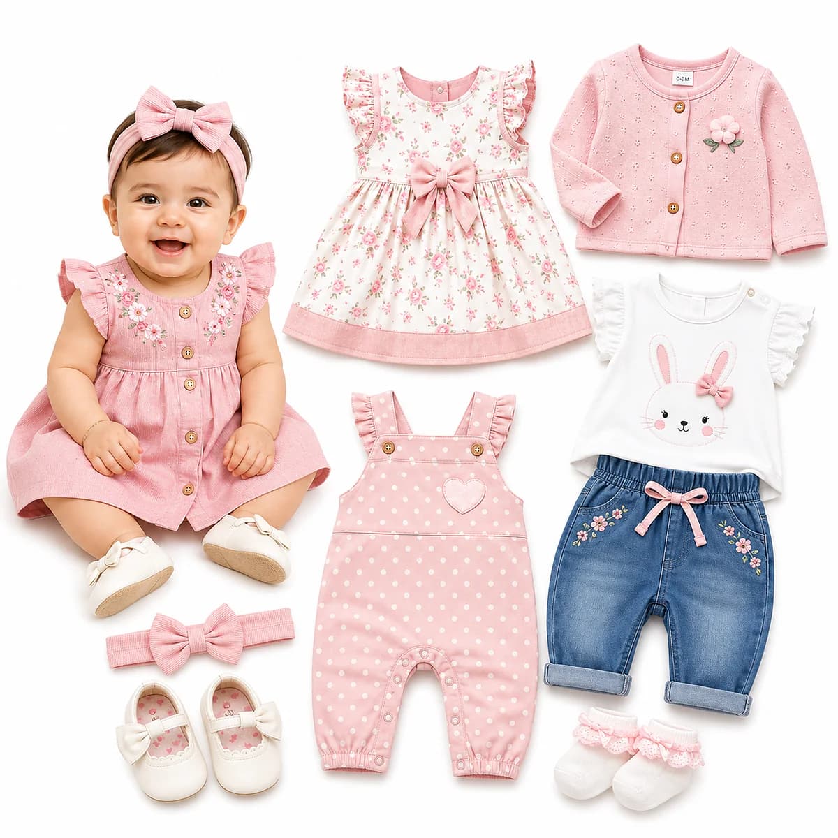 Baby Girls' Fashion (0-4 Years)