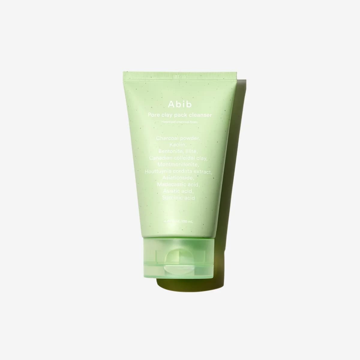 Abib Pore clay pack cleanser Heartleaf charcoal foam - Single