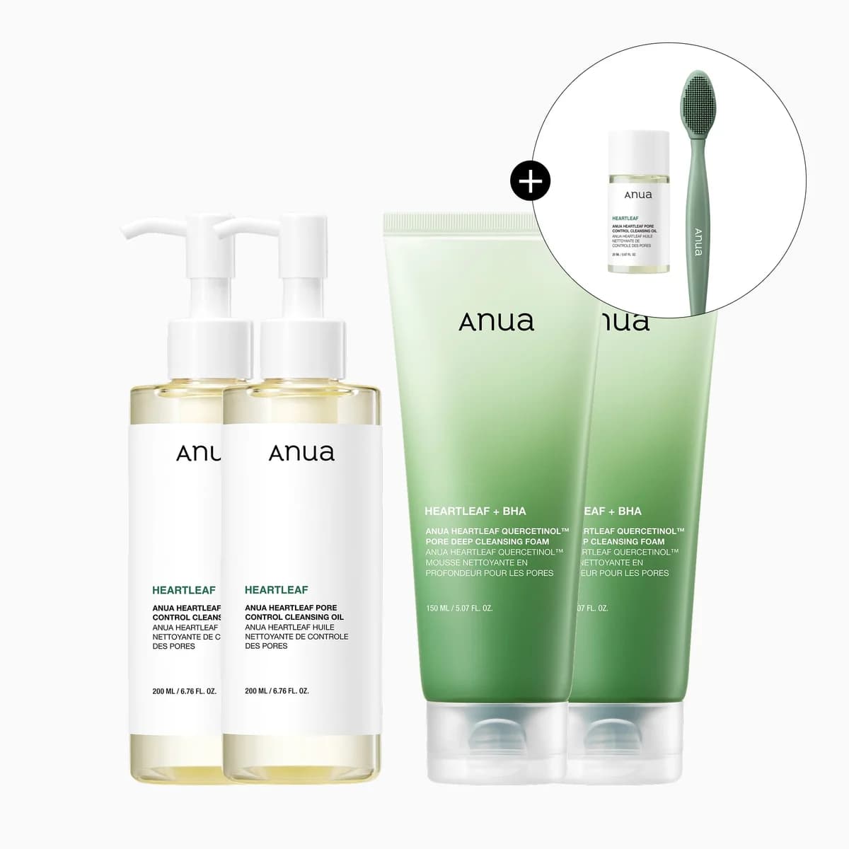 Anua Double Cleansing Duo Set of 2