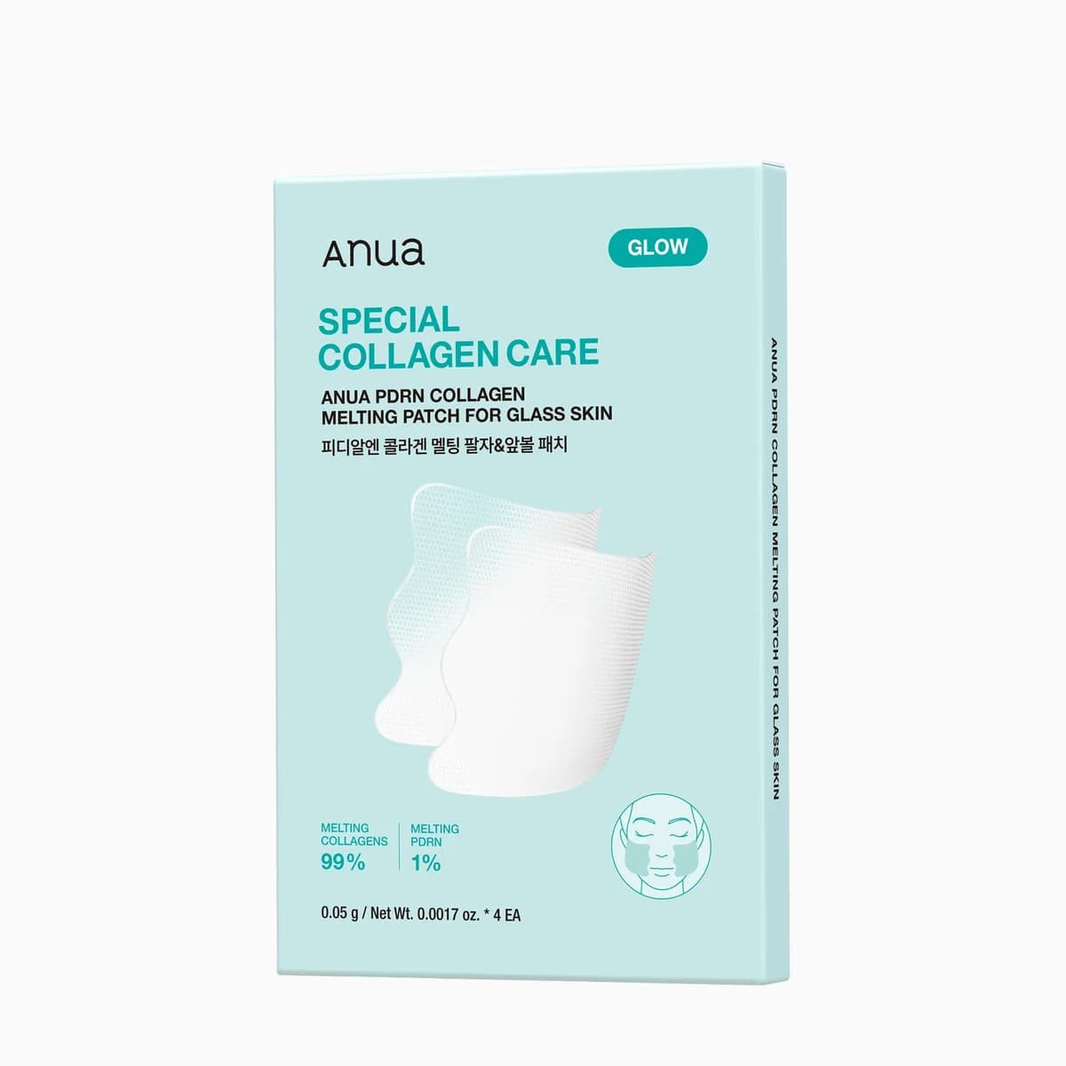Anua PDRN Collagen Melting Patch For Glass Skin 4ea