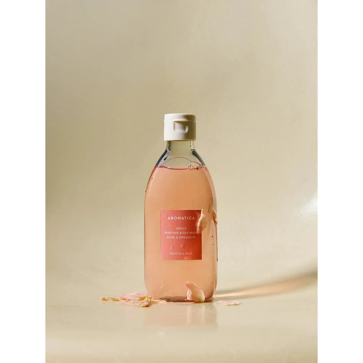 Aromatica Grace Perfume Body Wash Rose & Geranium 300ml