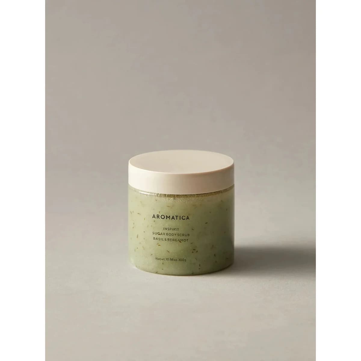 Aromatica Inspirit Sugar Body Scrub Basil & Bergamot 300g