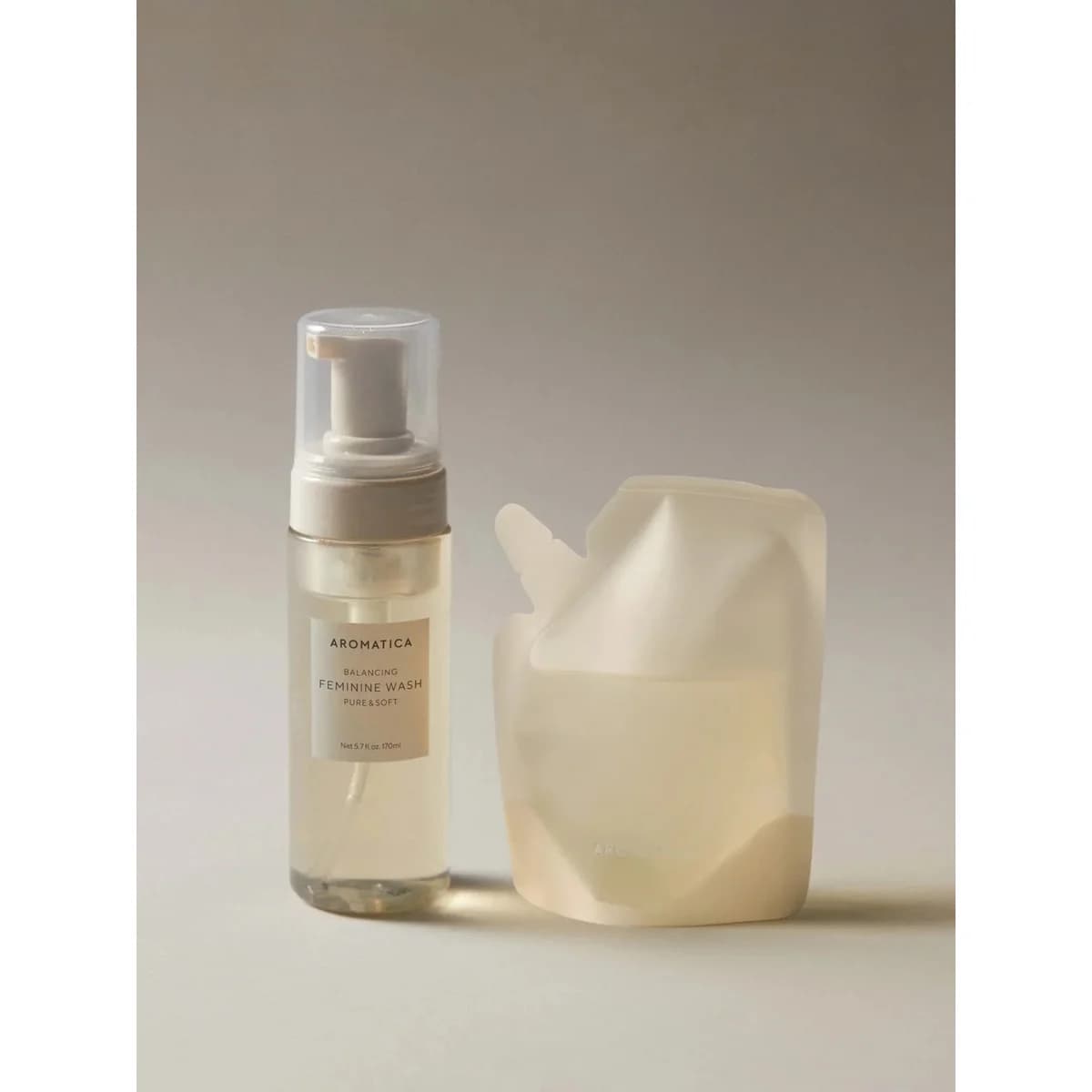 Aromatica Pure & Soft Feminine Wash 170ml & Refill 100ml