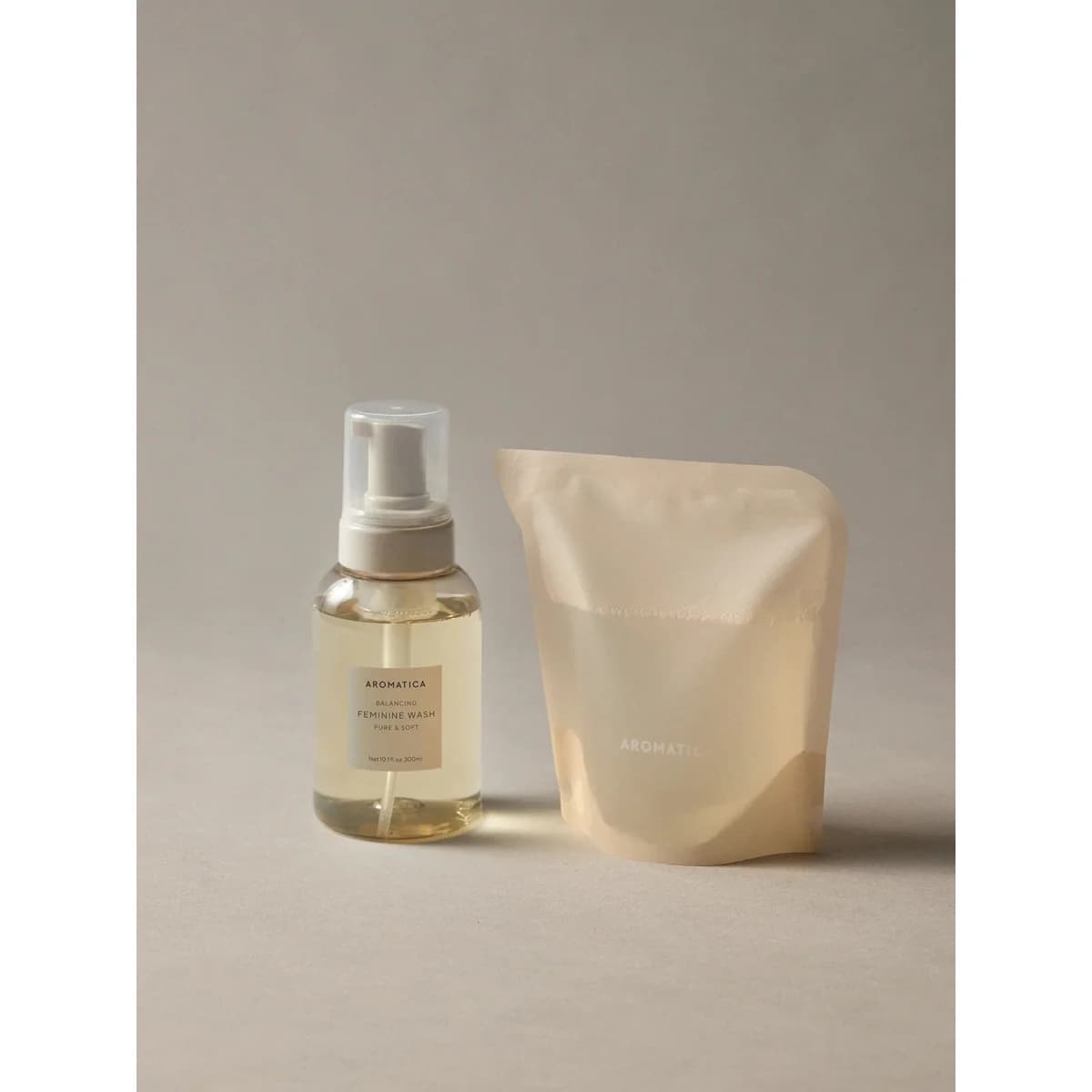 Aromatica Pure & Soft Feminine Wash 300ml & Refill 300ml