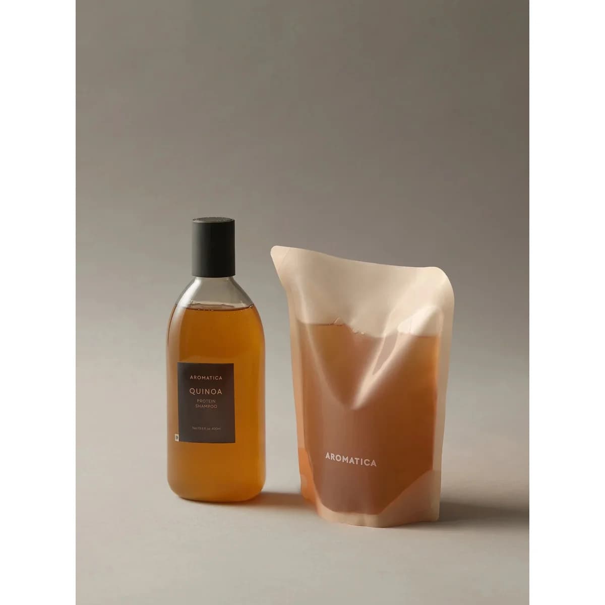 Aromatica Quinoa Protein Shampoo 400ml & Refill 500ml
