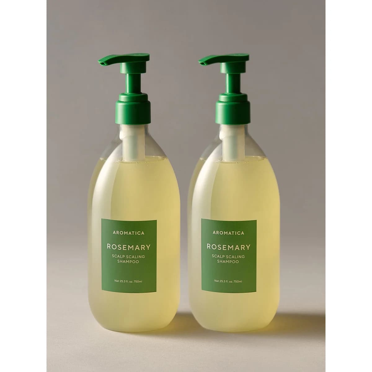 Aromatica Rosemary Scalp Scaling Shampoo 750ml Duo
