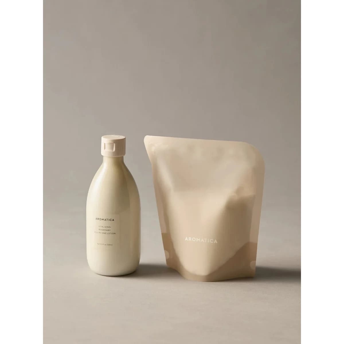 Aromatica Vitalizing Rosemary All-In-One Lotion 300ml & Refill 300ml
