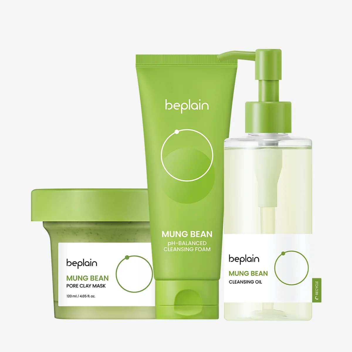 beplain Filter Skin Detox Recipe Trio Set - 200ml + 160ml + 120ml
