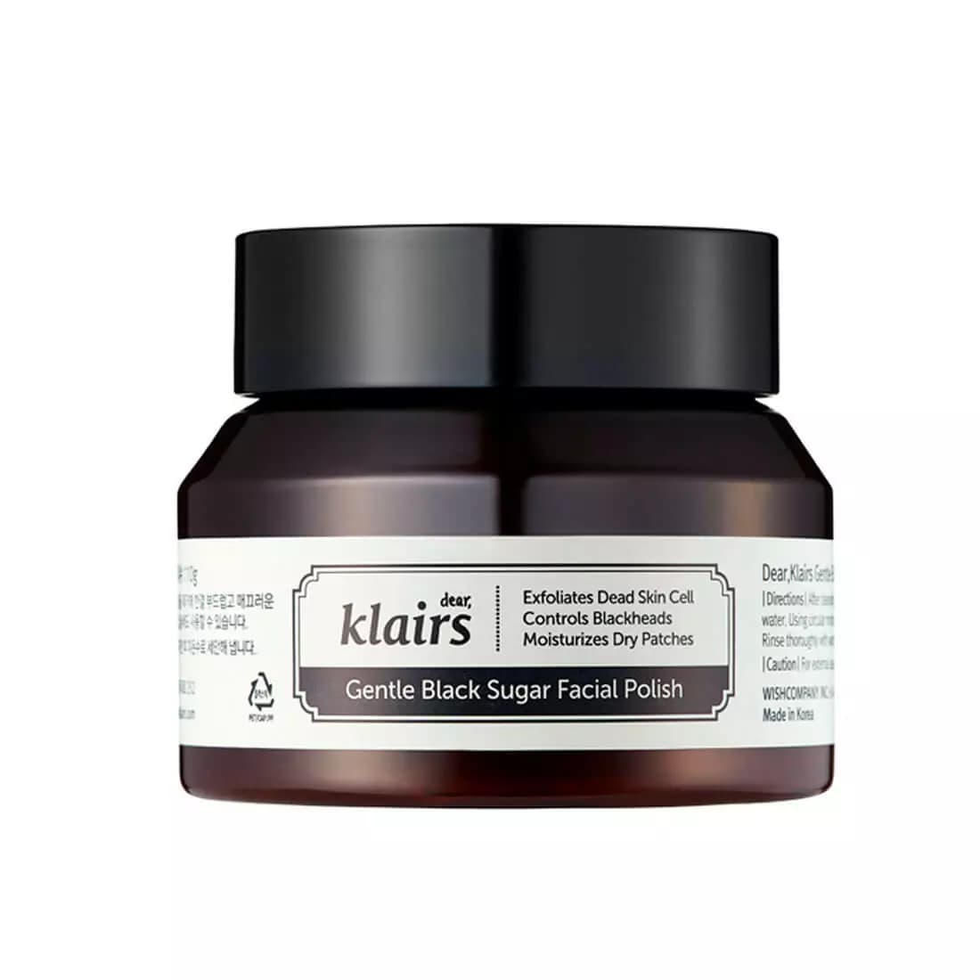 Dear Klairs Gentle Black Sugar Facial Polish 110g