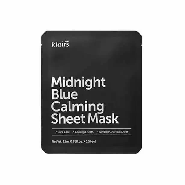 Dear Klairs Midnight Blue Calming Sheet Mask 25ml