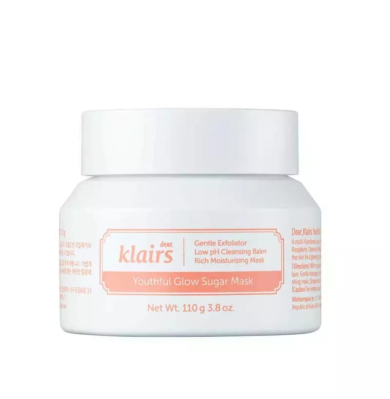 Dear Klairs Youthful Glow Sugar Mask 110g