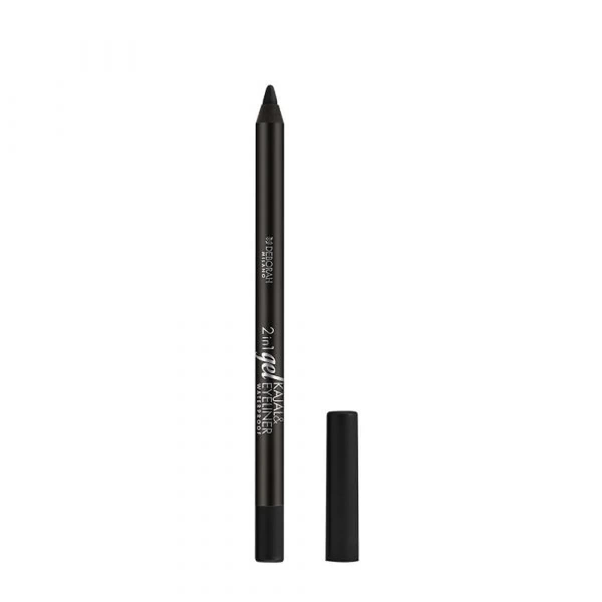 Deborah Milano 2-IN-1 KAJAL&EYELINER GEL PENCIL - Black 1