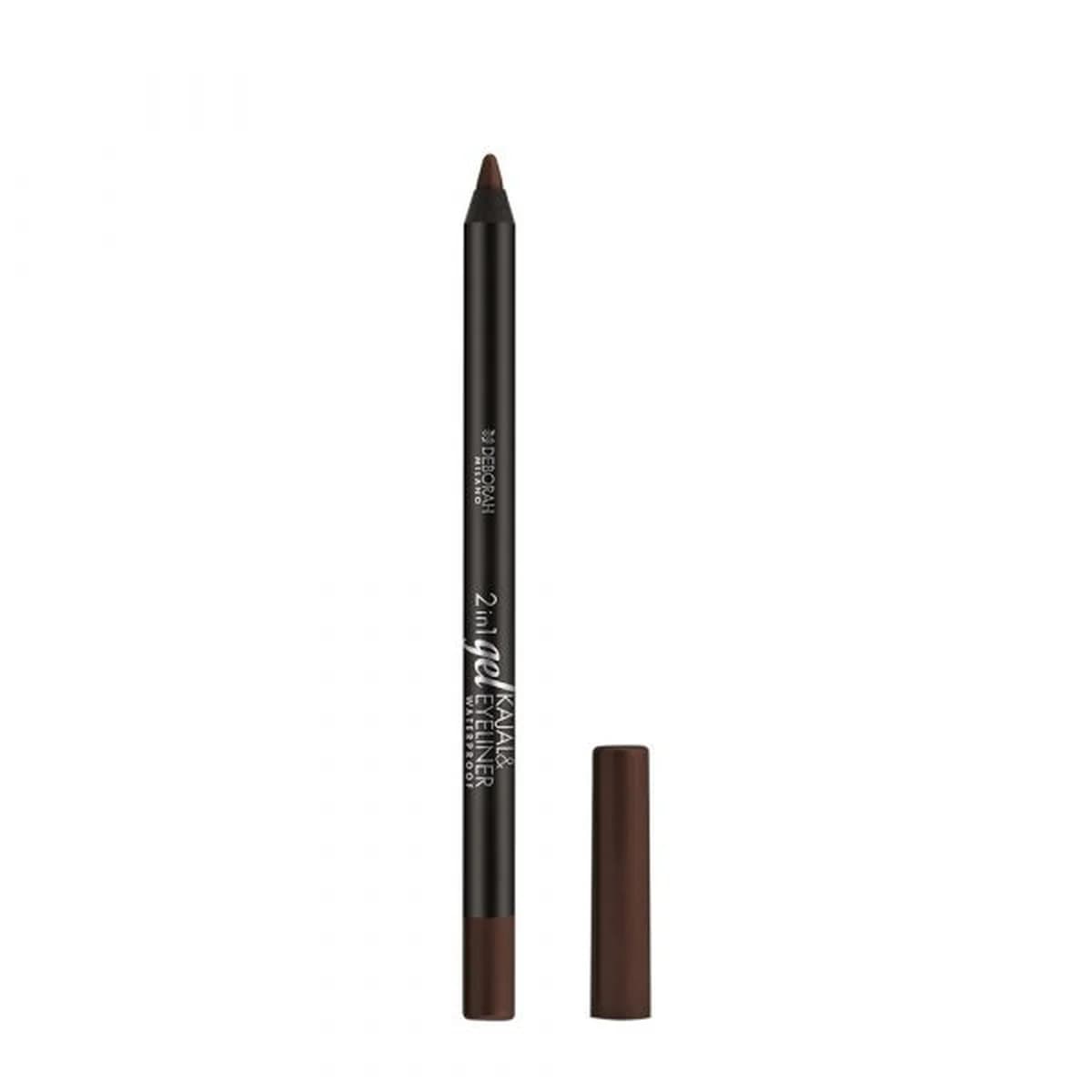 Deborah Milano 2-IN-1 KAJAL&EYELINER GEL PENCIL - Brown 5