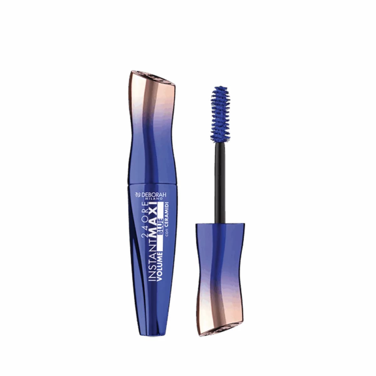 Deborah Milano 24ORE INSTANT MAXI VOLUME MASCARA ELECTRIC BLUE WITH CERAMIDES - Electric blue