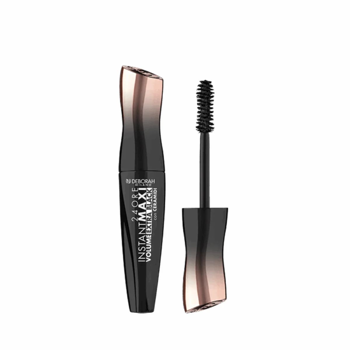 Deborah Milano 24ORE INSTANT MAXI VOLUME MASCARA ELECTRIC BLUE WITH CERAMIDES - Extra Black
