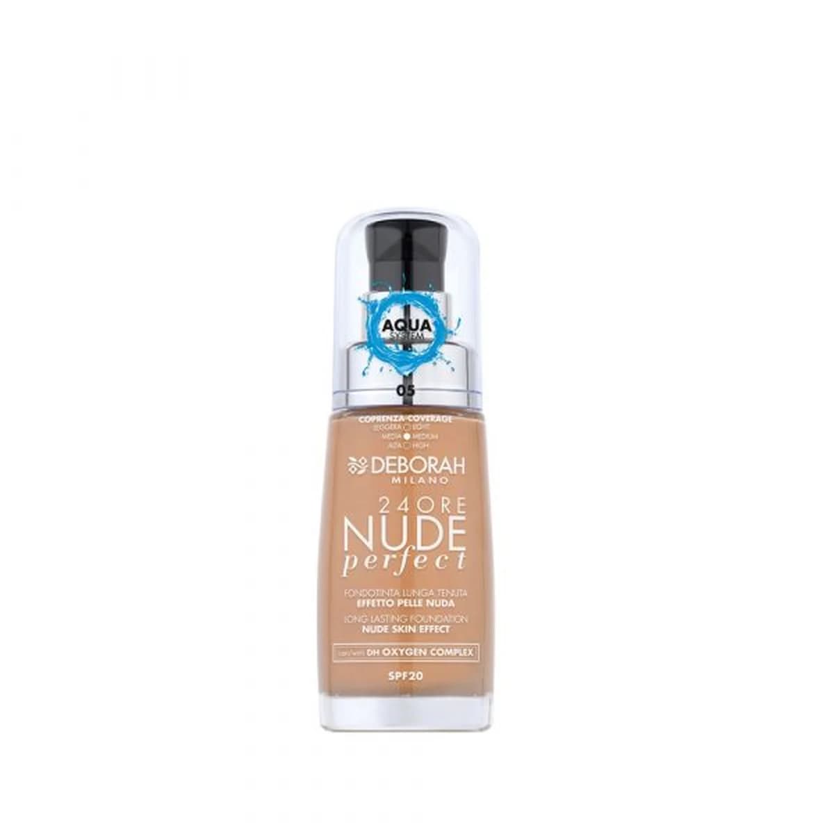 Deborah Milano 24ORE NUDE PERFECT FOUNDATION - Amber 5