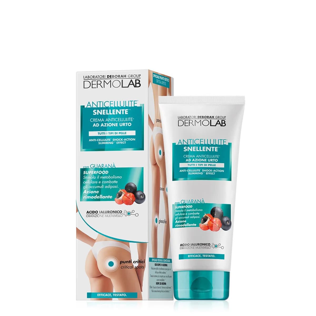 Deborah Milano ANTI-CELLULITE* SHOCK-ACTION SLIMMING EFFECT CREAM**