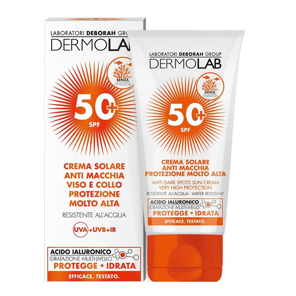 Deborah Milano ANTI DARK SPOTS SUN CREAM SPF 50+ FACE AND NECK