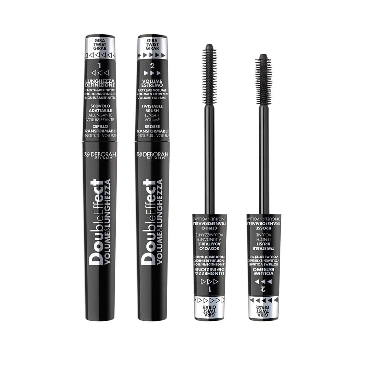 Deborah Milano DOUBLE EFFECT VOLUME&LENGTH MASCARA
