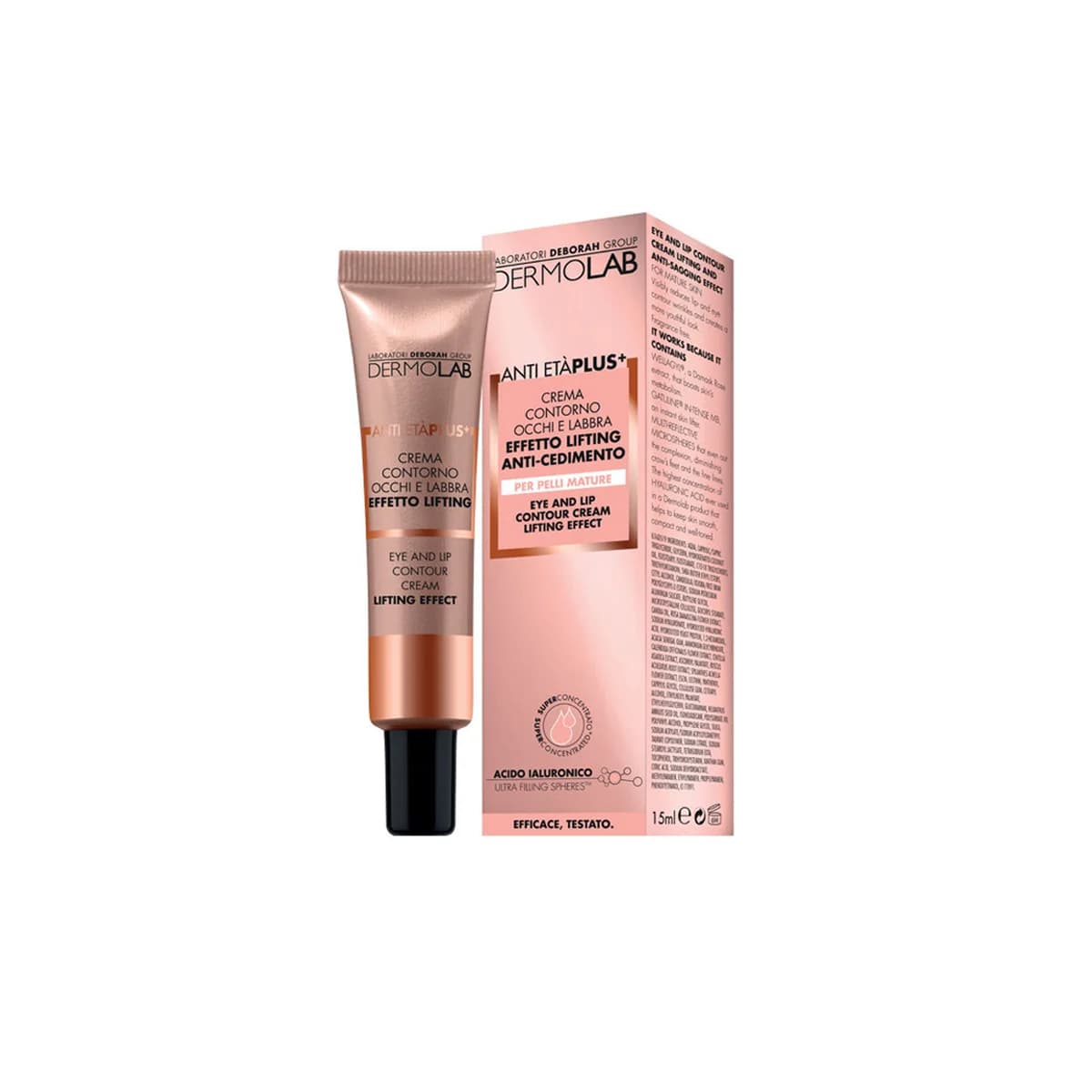 Deborah Milano EYE AND LIP CONTOUR CREAM LIFTING AND ANTI-SAGGING EFFECT