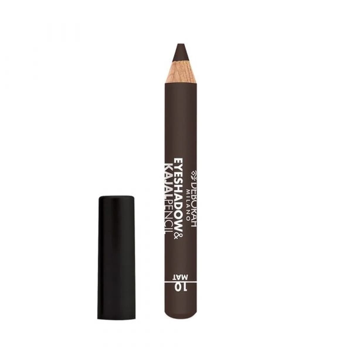 Deborah Milano EYESHADOW&KAJAL PENCIL - Brown Finish Mat 10