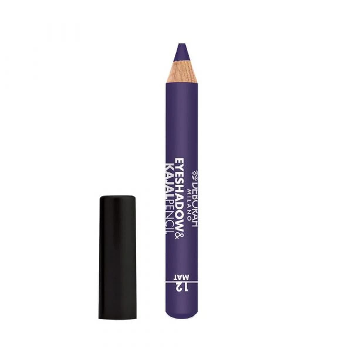 Deborah Milano EYESHADOW&KAJAL PENCIL - Violet Finish Mat 12