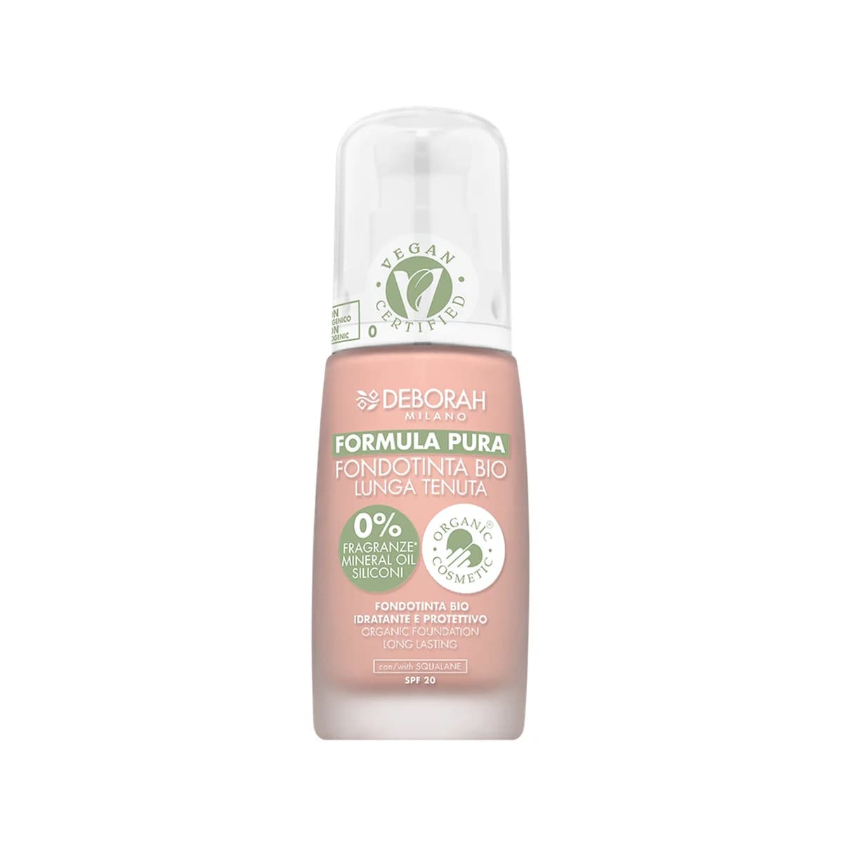 Deborah Milano FORMULA PURA LONG LASTING ORGANIC FOUNDATION
