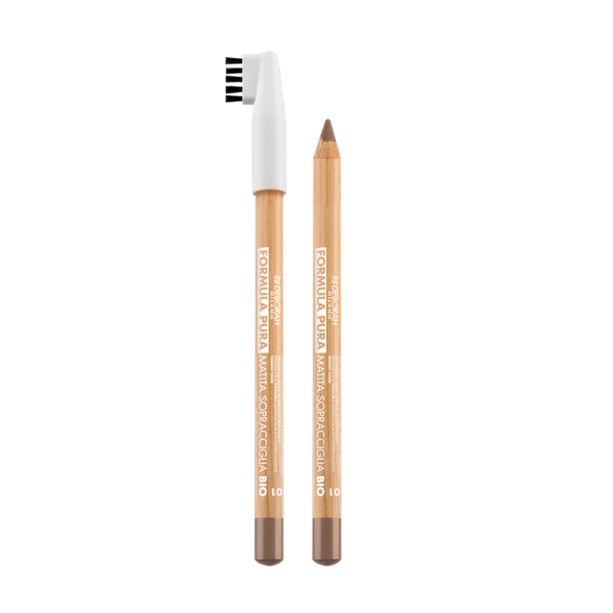 Deborah Milano FORMULA PURA ORGANIC EYEBROW PENCIL - LIGHT BROWN