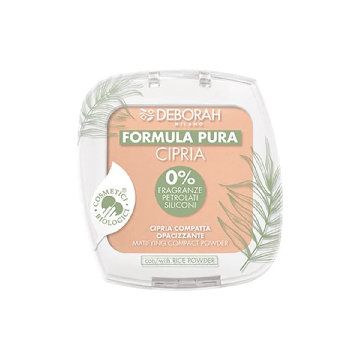 Deborah Milano FORMULA PURA ORGANIC FACE POWDER - Apricot 3