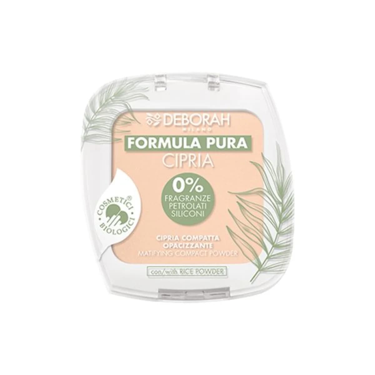 Deborah Milano FORMULA PURA ORGANIC FACE POWDER - Beige 2