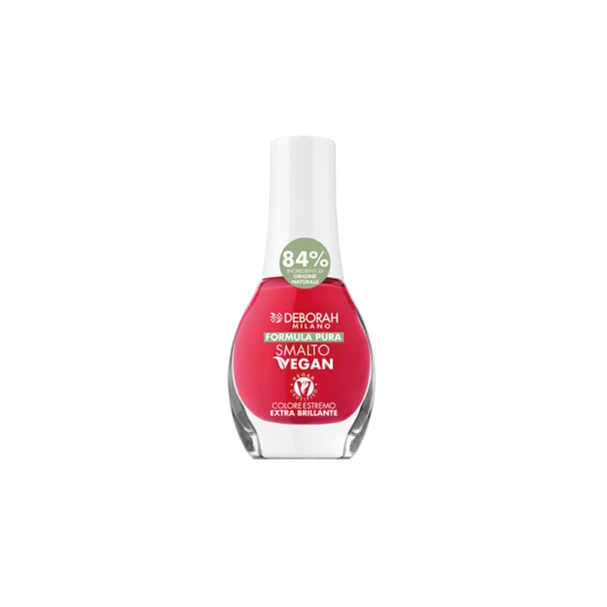 Deborah Milano FORMULA PURA VEGAN NAIL - RUBIN RED