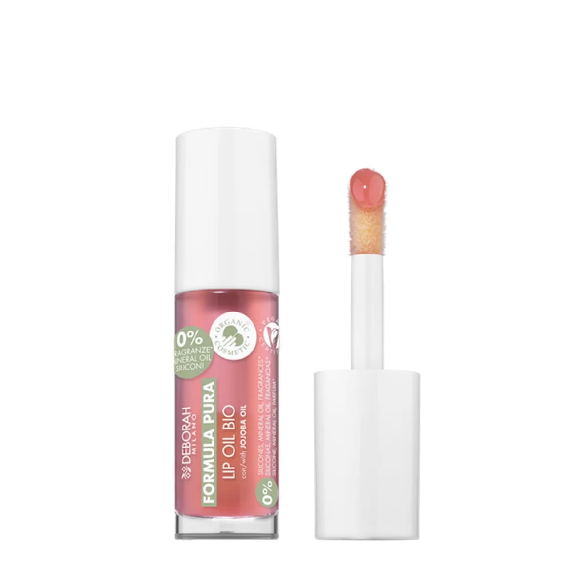 Deborah Milano ORGANIC LIP OIL - STRAWBERRY ROSE 02
