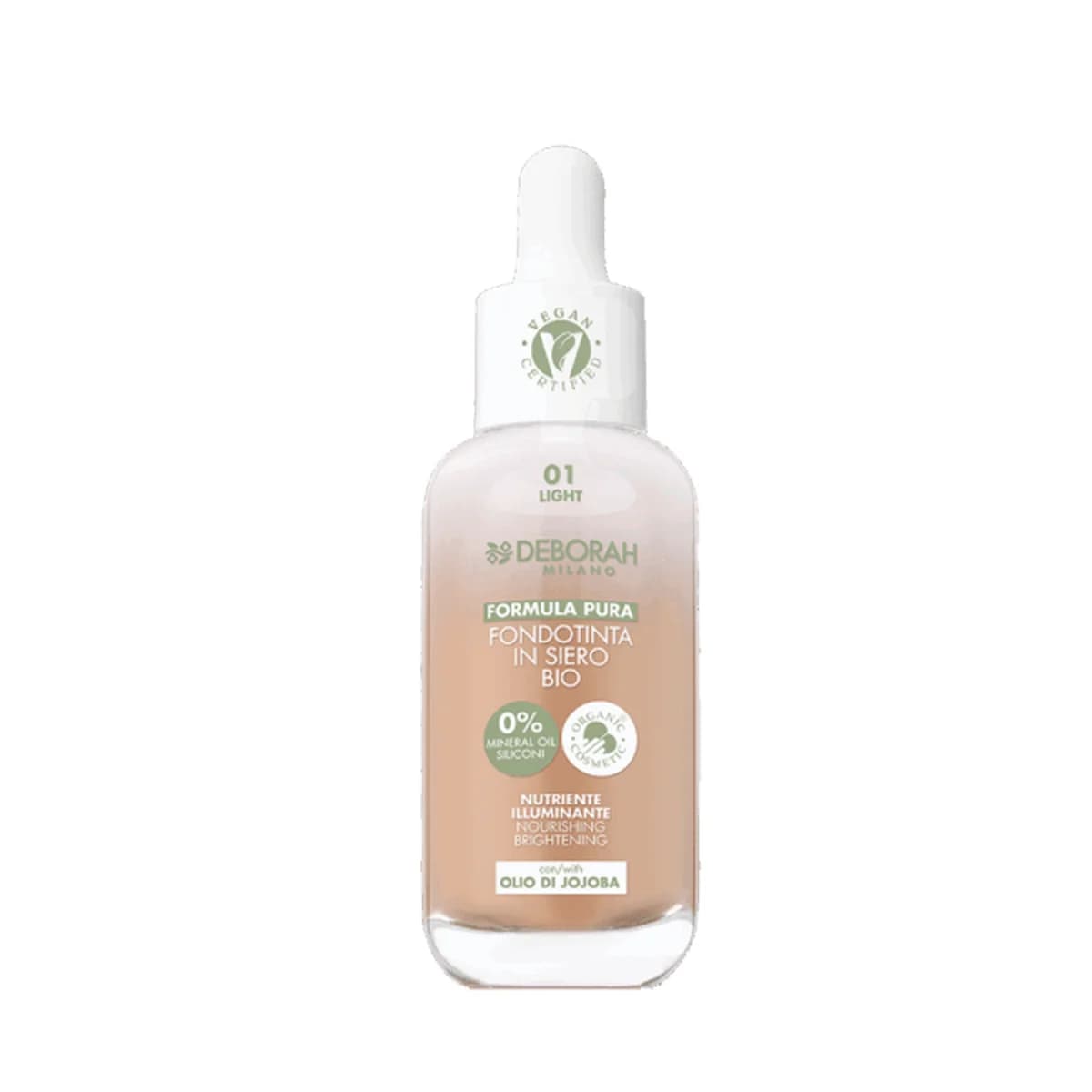 Deborah Milano ORGANIC SERUM FOUNDATION - LIGHT 01
