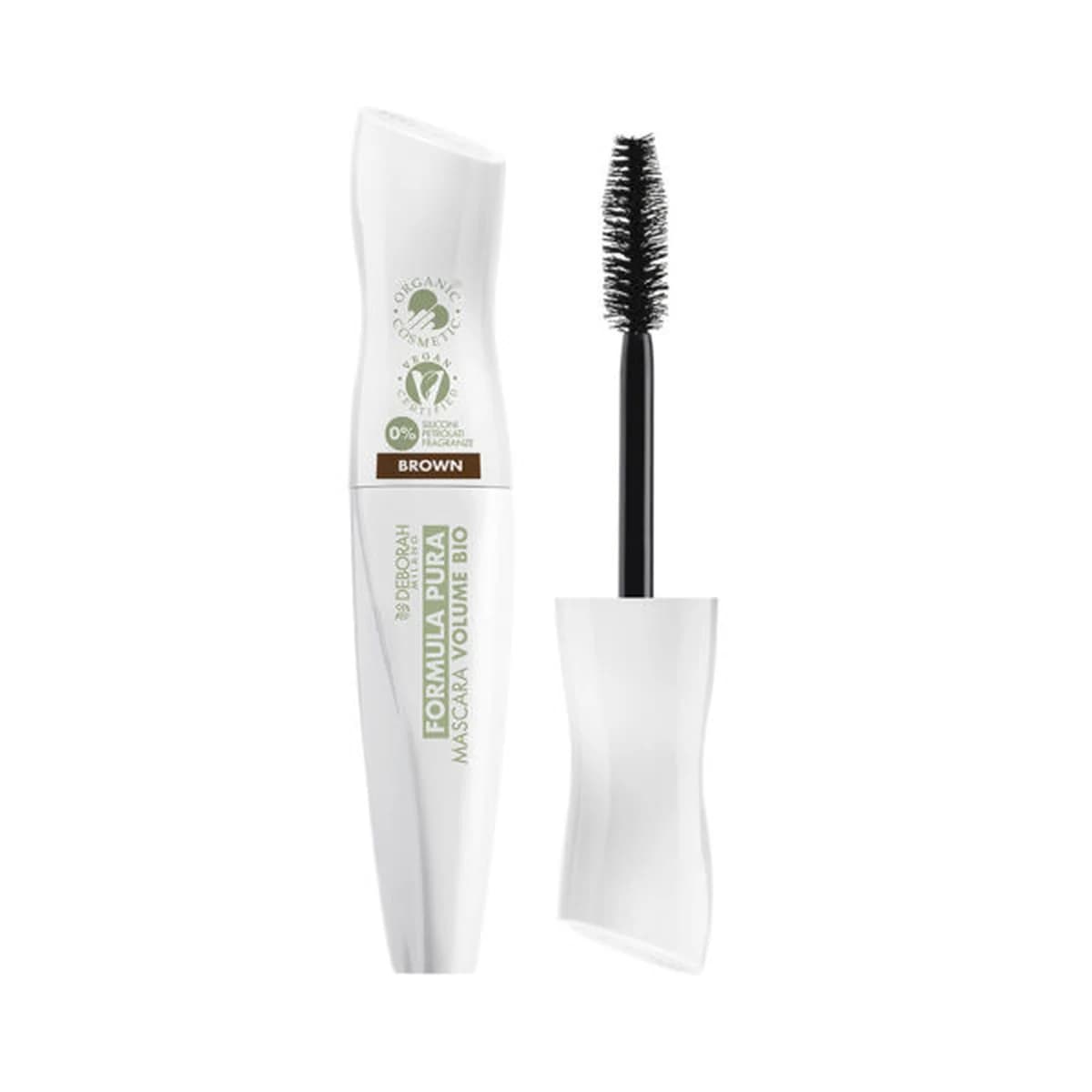 Deborah Milano ORGANIC VOLUME MASCARA - Brown 1
