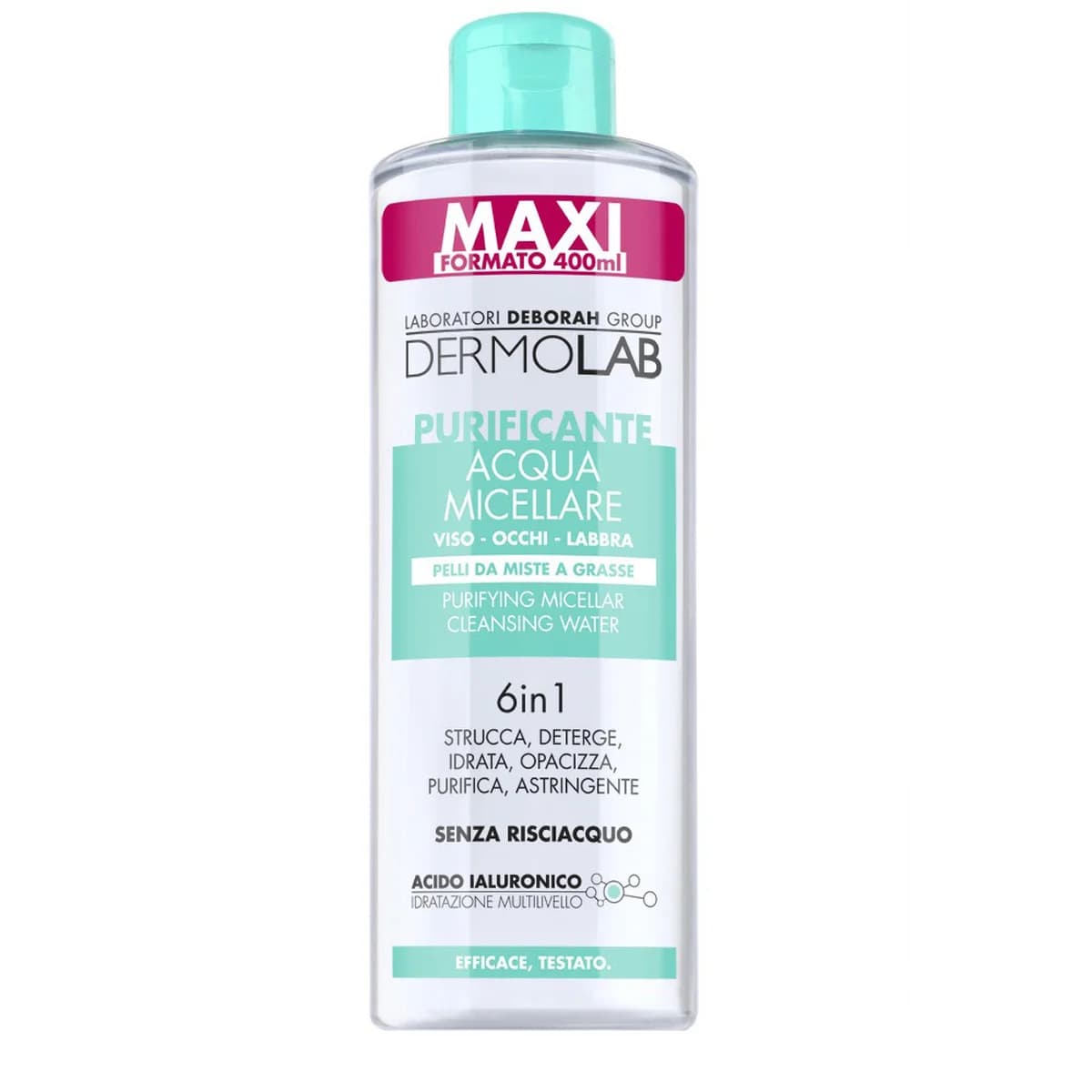 Deborah Milano PURIFYING MICELLAR CLEANSING WATER 6 IN 1
