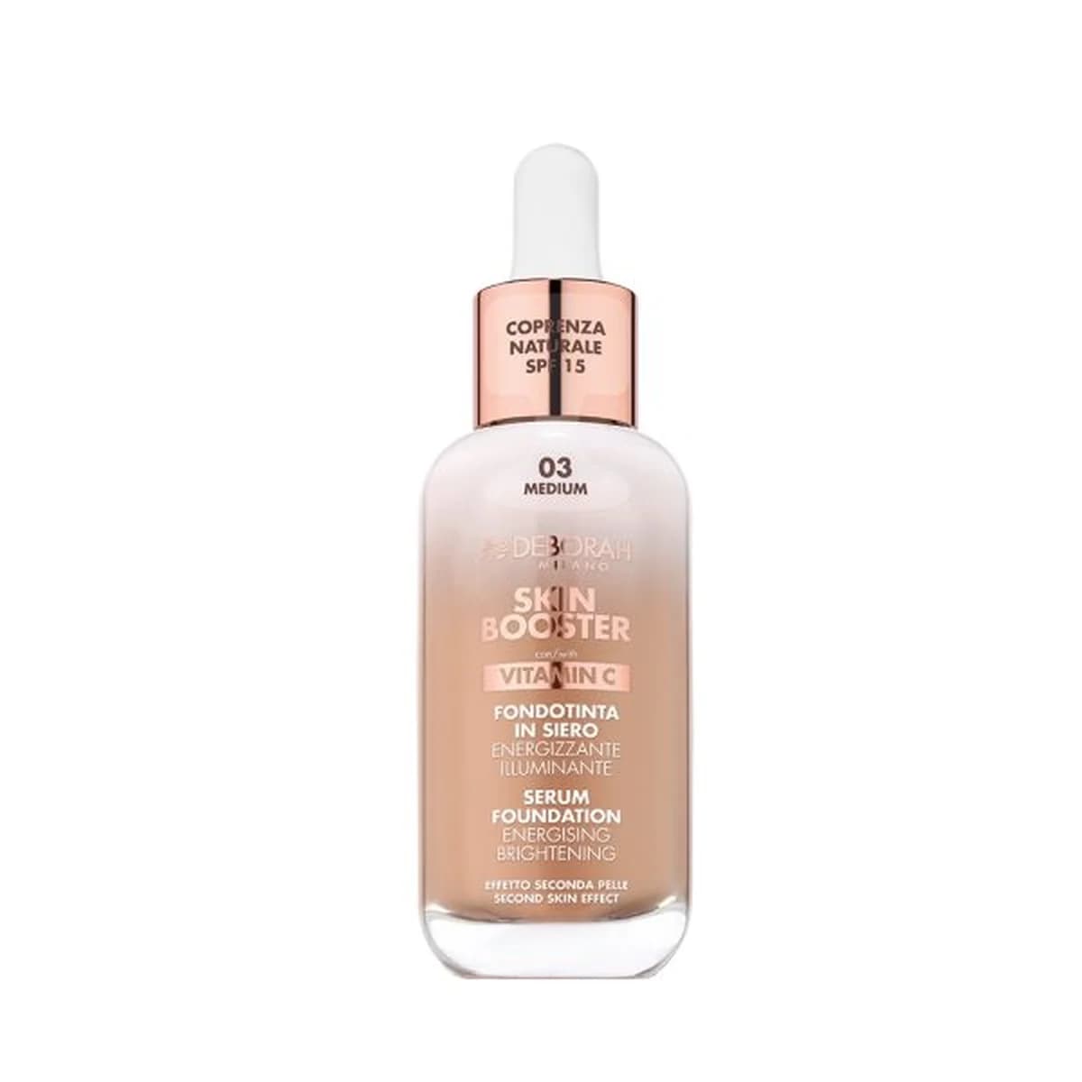 Deborah Milano SKIN BOOSTER SERUM FOUNDATION - 3 Medium