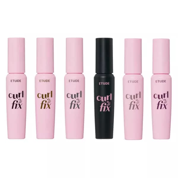 ETUDE Curl Fix Mascara New Mini 06 Plum Black